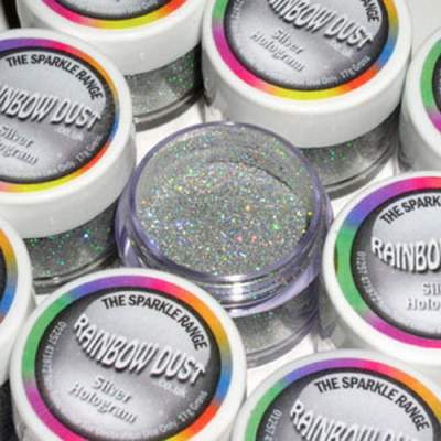 RD Decorative Sparkles Hologram - Silver -5g-
