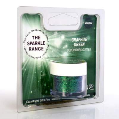 RD Decorative Sparkles Graphite - Green -5g-