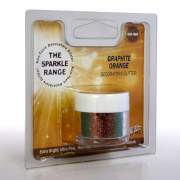 RD Decorative Sparkles Graphite - Orange -5g-