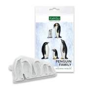 Katy Sue Silikon Mould Pinguin Familie