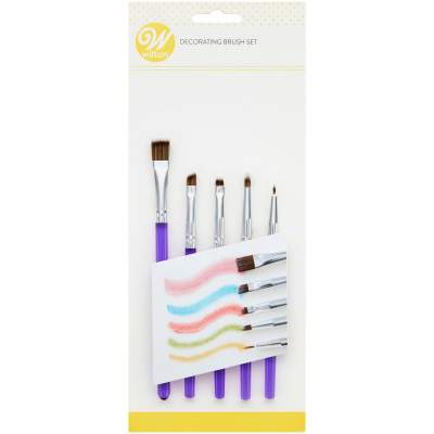 Wilton Torten Deko Pinsel Set 5-tlg.