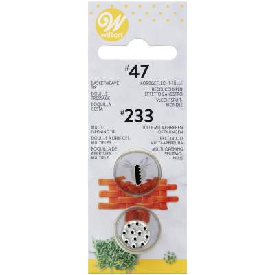 Wilton Decorating Tip Set #047, #233
