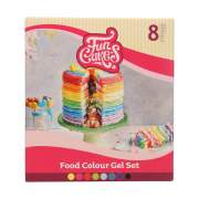 Funcakes Food Color Gel Set 8x 30g