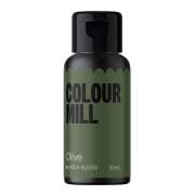 Colour Mill Aqua Blend Lebensmittelfarbe Olive 20 ml
