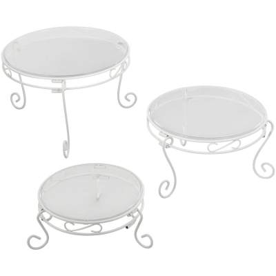 Wilton Ständer 3er Set für Kuchen und Leckereien Acryl