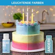 Colour Mill Lebensmittelfarbe Pastel Colours Set 4x 20ml fettlöslich