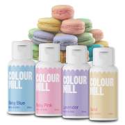 Colour Mill Lebensmittelfarbe Pastel Colours Set 4x 20ml fettlöslich