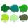 Colour Mill Lebensmittelfarbe Green Colours Set 6x 20ml fettlöslich