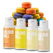 Colour Mill Lebensmittelfarbe Yellow Colours Set 4x 20ml fettlöslich