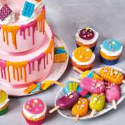 Doppelpack Funcakes Deco Melts Gelb Yellow 2x 250g (500g), Glasur-Drops, Fertig
