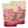 Doppelpack Funcakes Deco Melts Gelb Yellow 2x 250g (500g), Glasur-Drops, Fertig