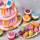 Doppelpack Funcakes Deco Melts Gelb Yellow 2x 250g (500g), Glasur-Drops, Fertig