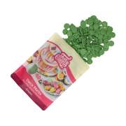 Doppelpack Funcakes Deco Melts - Grün 2x 250g (500g), Glasur-Drops, Fertig