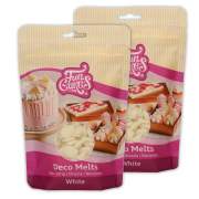 Doppelpack Funcakes Deco Melts Weiß 2x 250g (500g),...