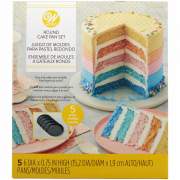 Wilton Schichten-Backform Easy Layers 15cm 5er-Set