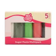 Funcakes Rollfondant Multipack Weihnachten 5x100g