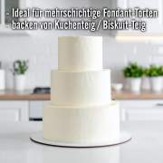 AOS Set | Cake Masters Torten-Backform rund tief Ø25/20/15 x 10cm