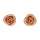 Funcakes Fondant Rosen Bronze-Gold 6er Set