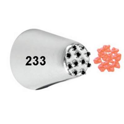 Wilton Decorating Tip #233 Multi-open Carded