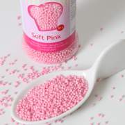 FunCakes Mini Zuckerperlen Weiches Rosa/Soft Pink 80g