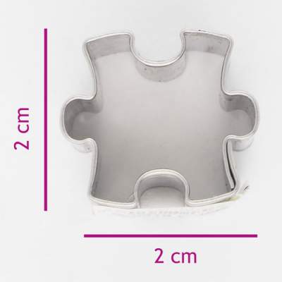 Keksausstecher Puzzlestück 2 cm