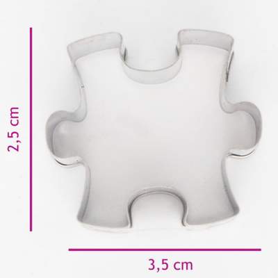 Keksausstecher Puzzlestück 3,5 cm