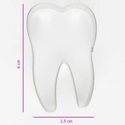 Keksausstecher Zahn 6 cm