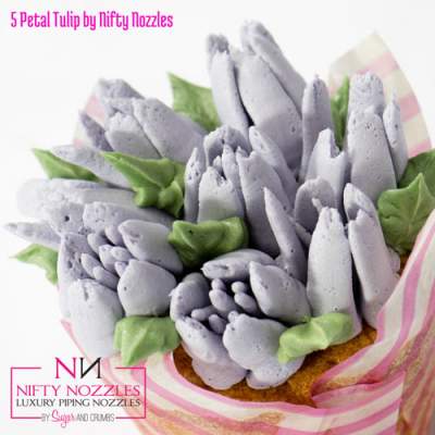 Sugar and Crumbs Nifty Nozzle -5 Petal Tulip-
