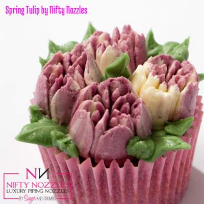 Sugar and Crumbs Nifty Nozzle -Spring Tulip-